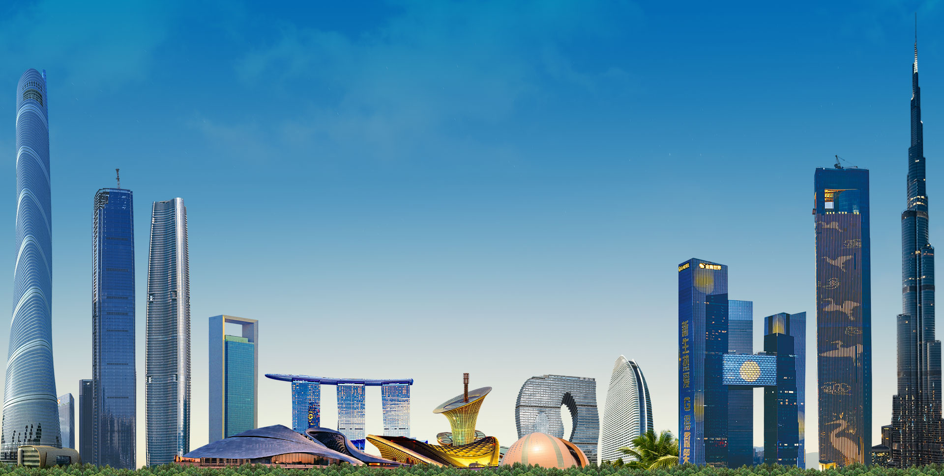 每一座城市地标都是一个91视频福利视频展台